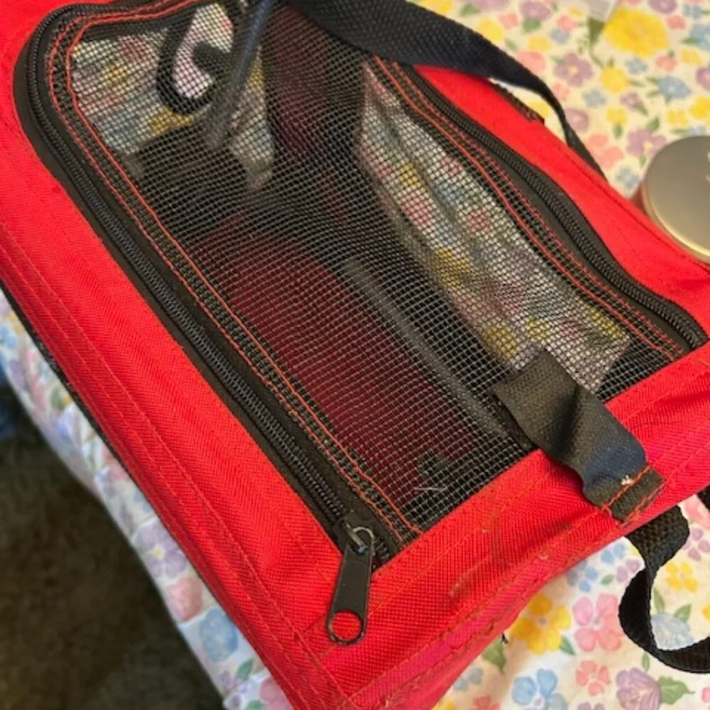 Canvas & Mesh Small Pet Carrier